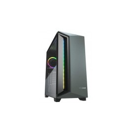 Gabinete Cougar DarkBlader X7 RGB con Ventana, Midi Tower, ATX/CEB/EATX/micro ATX/Mini-ITX, USB 3.0/2.0, sin Fuente, Negro/Verd