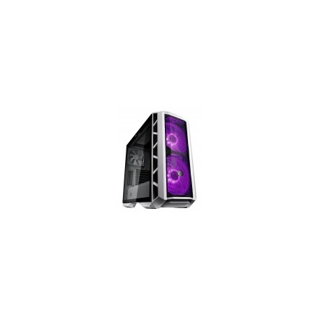 Gabinete Cooler Master MasterCase H500P con Ventana RGB, Midi-Tower, ATX/EATX/Micro-ATX/Mini-ITX, USB 3.0/2.0, sin Fuente, Blan