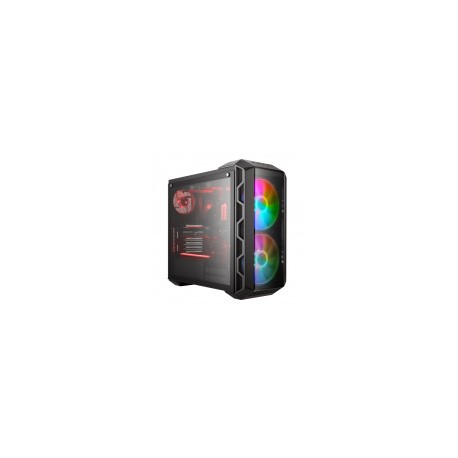 Gabinete Cooler Master Mastercase H500 ARGB con Ventana LED, ATX, SSI CEB/ATX/EATX/Micro ATX/Mini-ITX, USB 2.0, sin Fuente, Gri
