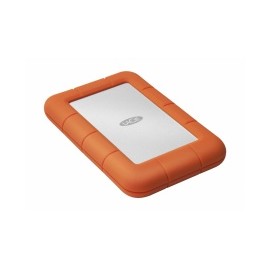 Disco Duro Externo LaCie Rugged Mini, 4TB, USB 3.0, Naranja, A Prueba de Agua y Golpes - para Mac/PC