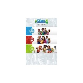 The Sims 4 Bundle: Cats & Dogs, Parenthood, Toddler Stuff, 3 DLC, Xbox One ― Producto Digital Descargable