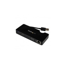 StarTech.com Docking Station USB 3.0 con HDMI o VGA, Ethernet Gigabit y USB