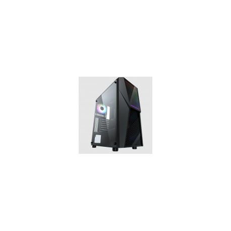 Gabinete Yaguaret Infinity con Ventana, Midi Tower, ATX/Micro ATX, USB 2.0/3.0, sin Fuente, Negro