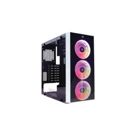 Gabinete Balam Rush DragonFly con Ventana, Midi-Tower, ATX/Micro ATX/Mini-ATX, USB 3.0, sin Fuente, Blanco