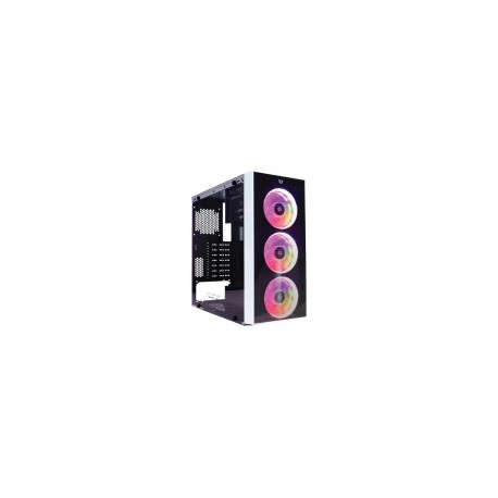Gabinete Balam Rush DragonFly con Ventana, Midi-Tower, ATX/Micro ATX/Mini-ATX, USB 3.0, sin Fuente, Blanco