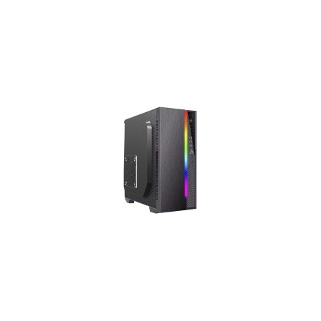 Gabinete Acteck Ultron X RGB, Micro Tower, micro ATX/Mini-ITX, USB 3.2, incluye Fuente de 500W, Negro