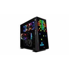Gabinete In Win 309 Gaming Edition con Ventana, Midi-Tower, ATX, USB 3.2, sin Fuente, Negro