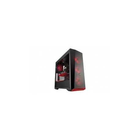 Gabinete Cooler Master MasterBox Lite 5 RGB con Ventana, Midi-Tower, ATX/Micro-ATX/Mini-ITX, USB 3.0, sin Fuente, Negro