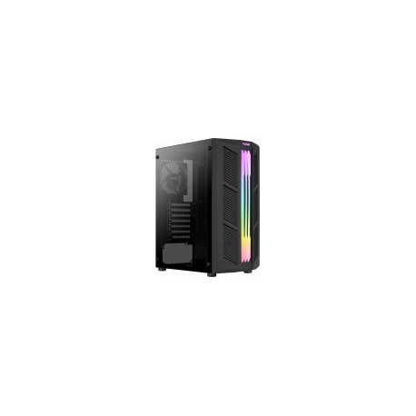 Gabinete Aerocool Prime con Ventana, Midi-Tower, ATX/micro ATX/Mini-ITX, USB 3.2, sin Fuente, Negro