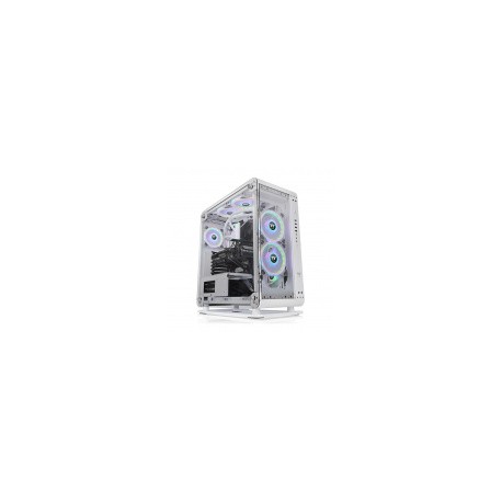 Gabinete Thermaltake Core P6 con Ventana RGB, Midi-Tower, ATX/Mini-ITX/Micro-ATX, USB 2.0/3.0, sin Fuente, Blanco