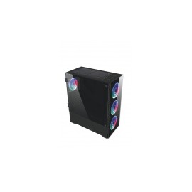 Gabinete Balam Rush THINOS con Ventana, Torre, ATX/EATX/Micro ATX/Mini-ITX, USB 2.0/3.0, sin Fuente, Negro