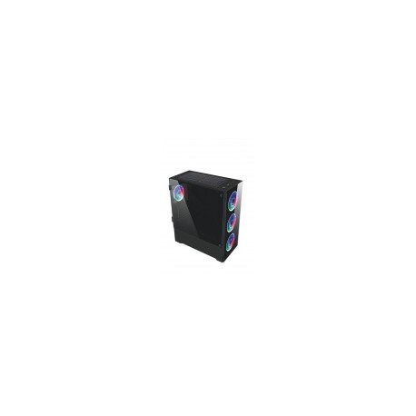 Gabinete Balam Rush THINOS con Ventana, Torre, ATX/EATX/Micro ATX/Mini-ITX, USB 2.0/3.0, sin Fuente, Negro