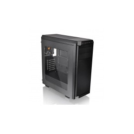 Gabinete Thermaltake V100, Midi-Tower, ATX, USB 2.0/3.0, incluye Fuente de 450W, Negro