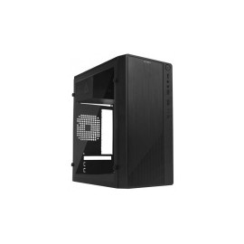 Gabinete Acteck Kioto GC220 con Ventana Micro Tower, Micro ATX/Mini-ITX, USB 2.0, incluye Fuente 500W, Negro
