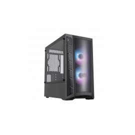 Gabinete Cooler Master MasterBox MB320L ARGB con Ventana LED, Mini-Tower, Micro ATX/Mini-ITX, USB 3.0, Negro