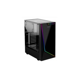 Gabinete Gamdias ARGUS E3 con Ventana, Midi-Tower, ATX/Micro ATX/Mini-ITX, USB 2.0/3.0, sin Fuente, Negro
