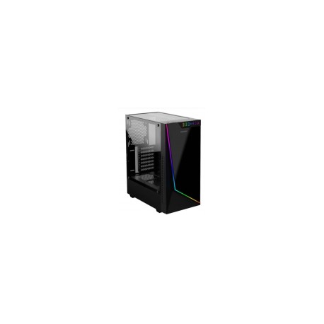 Gabinete Gamdias ARGUS E3 con Ventana, Midi-Tower, ATX/Micro ATX/Mini-ITX, USB 2.0/3.0, sin Fuente, Negro