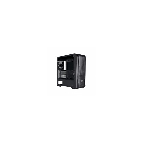 Gabinete Cooler Master MasterBox 500 con Ventana RGB, 	Midi-Tower, Mini-ITX/Micro-ATX/ATX/E-ATX, Negro