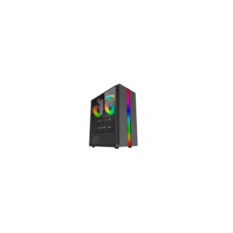 Gabinete Ocelot Gaming OG-C E3 con Ventana, Tower, ATX/Micro ATX/Mini-ITX, sin Fuente, Negro