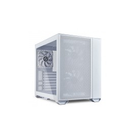 Gabinete Lian Li O11 Air Mini con Ventana, Tower, E-ATX/ATX/Micro-ATX/Mini ITX, USB 3.0, sin Fuente, Blanco