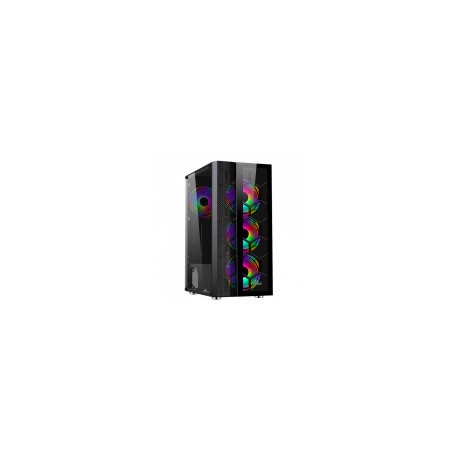 Gabinete Yeyian Rapture 2500, Midi Tower, ATX/Micro ATX/Mini-ATX, USB 2.0/3.0, sin Fuente, Negro