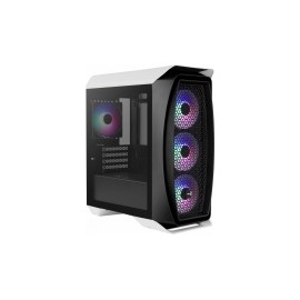 Gabinete Aerocool Aero One Mini Frost con Ventana RGB, Mini Tower, Micro ATX/Mini-ITX, USB 3.1, sin Fuente, Blanco