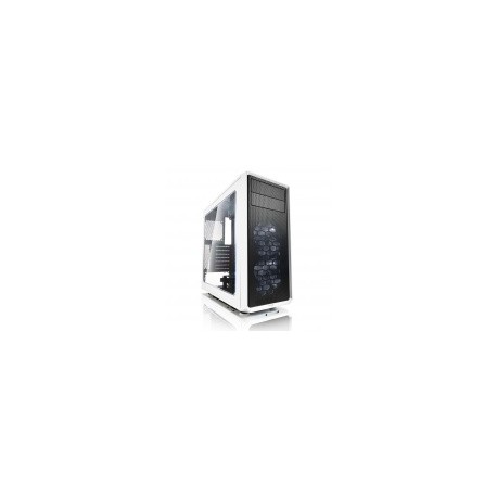 Gabinete Fractal Design Focus G con Ventana LED Blanco, Midi-Tower, ATX/ITX/Micro-ATX, USB 3.0/2.0, sin Fuente, Blanco