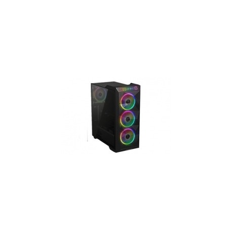 Gabinete Gamdias Athena M1 con Ventana, Midi-Tower, ATX/Micro ATX/Mini-ITX, USB 3.0, sin Fuente, Negro