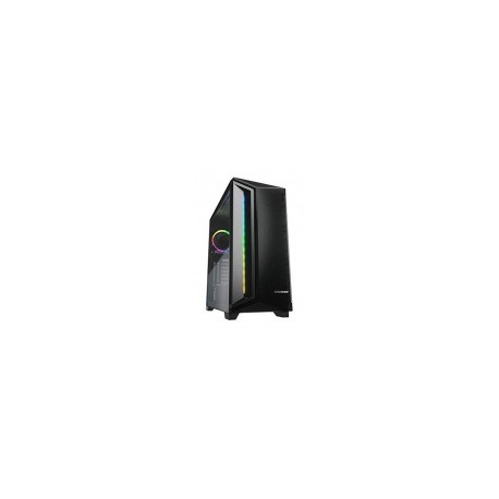 Gabinete Cougar DarkBlader X7 RGB con Ventana, Midi Tower, ATX/CEB/EATX/micro ATX/Mini-ITX, USB 3.0/2.0, sin Fuente, Negro