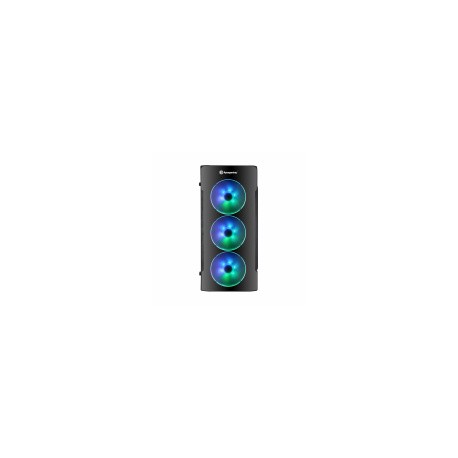 Gabinete Apexgaming Savitar S600PT con Ventana, Midi-Tower, USB 3.0, sin Fuente, Negro