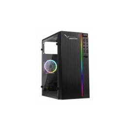 Gabinete XZEAL XZ100, ATX/Micro-ATX/Mini-ITX, USB 2.0/3.0, sin Fuente, Negro