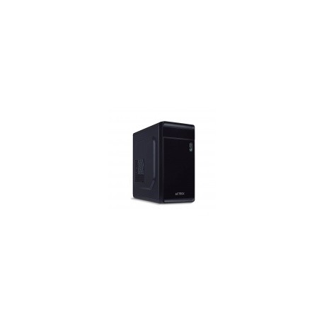 Gabinete Acteck Delta, Micro Tower, micro ATX/Mini-ITX, USB 3.2, incluye Fuente de 500W, Negro