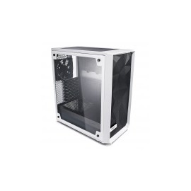 Gabinete Fractal Design Meshify C - TG con Ventana, Midi-Tower, ATX/ITX/Micro-ATX, sin Fuente, Blanco