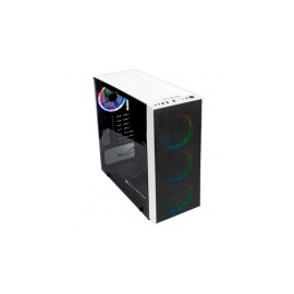 Gabinete Balam Rush LHYTOS GSX1000 con Ventana, Midi-Tower, ATX/Micro ATX/Mini-ITX, USB 2.0/3.0, sin Fuente, Negro/Blanco