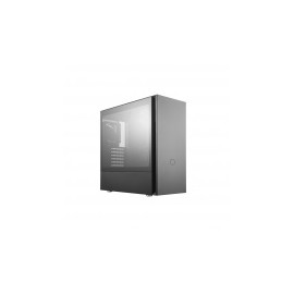Gabinete Cooler Master Silencio S600 TG con Ventana, Midi Tower, ATX/micro-ATX/mini-ITX, USB 3.0, sin Fuente, Negro