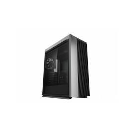 Gabinete DeepCool CL500 con Ventana, Midi-Tower, ATX/Micro ATX/Mini-ITX, USB A/C, sin Fuente, Negro/Gris