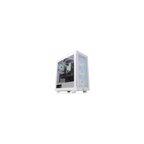 Gabinete Thermaltake V350 TG ARGB Air con Ventana ARGB, Midi-Tower, ATX/Mini-ITX/Micro-ATX, USB 3.0, sin Fuente, Blanco