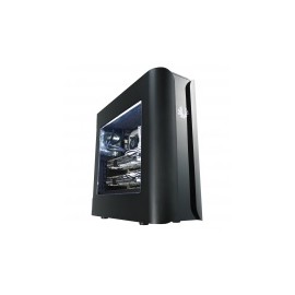 Gabinete BitFenix Pandora Core ATX con Ventana, Midi-Tower, ATX/micro-ATX/mini-ITX, USB 2.0, sin Fuente, Negro
