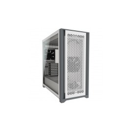 Gabinete Corsair 5000D AIRFLOW con Ventana, Midi-Tower, ATX/EATX/ITX, sin Fuente, Blanco