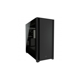 Gabinete Corsair 5000D con Ventana, Midi Tower, ATX/EATX/ITX, sin Fuente, Negro