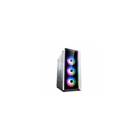 Gabinete DeepCool MATREXX 55 V3 ADD-RGB WH 3F con Ventana, Midi-Tower, ATX/EATX/Micro ATX/Mini-ITX, USB 3.0, sin Fuente, Blanco