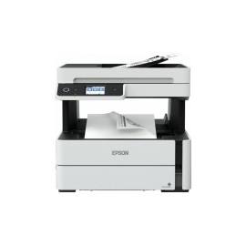 Multifuncional Epson EcoTank M3180, Blanco y Negro, Inyección, Tanque de Tinta, Inalámbrico, Print/Scan/Copy/Fax