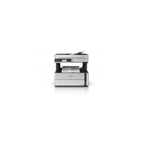 Multifuncional Epson EcoTank M3170, Blanco y Negro, Inyección, Tanque de Tinta, Inalámbrico, Print/Scan/Copy/Fax