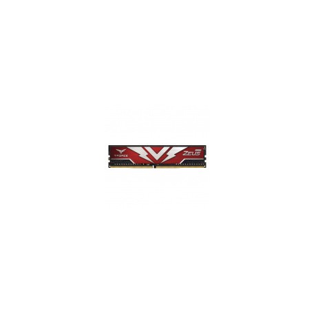 Memoria RAM Team Group T-FORCE ZEUS Red DDR4, 3200MHz, 16GB, Non-ECC, CL20