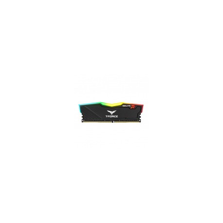 Kit Memoria RAM Team Group T-Force Delta RGB Black DDR4, 3200MHz, 32GB (2 x 16GB), No-ECC, CL16, XMP