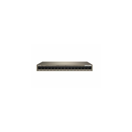 Switch Tenda Gigabit Ethernet TEG1016M, 16 Puertos 10/100/1000Mbps, 32 Gbit/s, 8000 Entradas - No Administrable