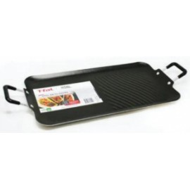 T-Fal Comal Tipo Parrilla Texas, Antiadherente, Negro