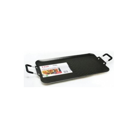 T-Fal Comal Tipo Parrilla Texas, Antiadherente, Negro