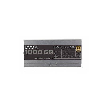 Fuente de Poder EVGA 1000 GQ 80 PLUS Gold, ATX, 24-pin ATX, 1000W