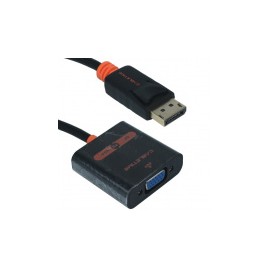 Ovaltech  Adaptador DisplayPort Macho - VGA, Negro